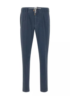 Eleventy tapered trousers - Blue