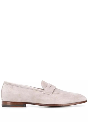 Scarosso Marzio almond toe loafers - Grey