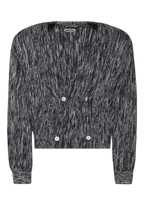 BODE double-breasted cardigan - Blue