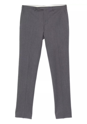 Rota pressed-crease tailored trousers - Grey
