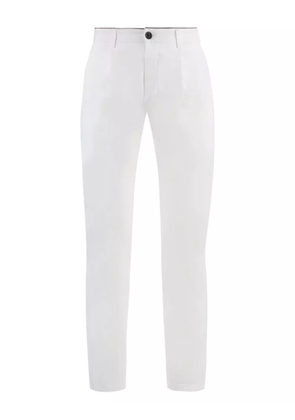 Department 5 pleated tapered trousers - White