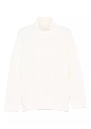 P.A.R.O.S.H. high-neck ribbed sweater - White
