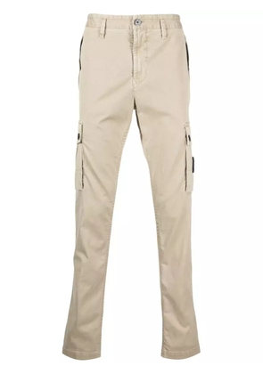 Stone Island Compass-patch cargo trousers - Neutrals