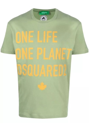 DSQUARED2 'One Life One Planet' T-shirt - Green