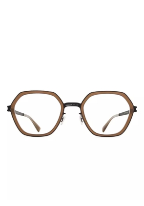 Mykita Solene geometric-frame glasses - Black