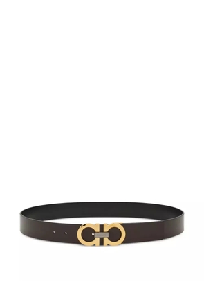 Ferragamo Gancini leather belt - Brown