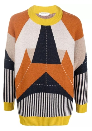Henrik Vibskov intarsia-knit design jumper - Neutrals