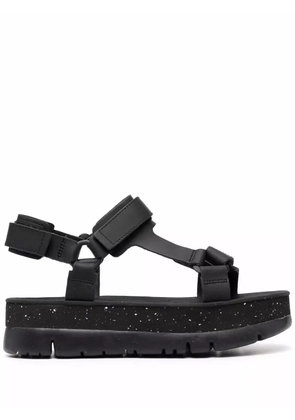 Camper Oruga Up platform sandals - Black