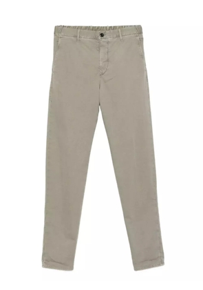 Incotex elastic-waistband trousers - Green