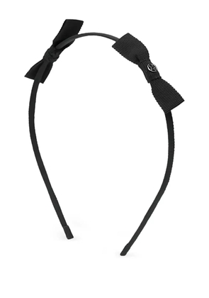 Maison Michel Brianna bow-embellishment headband - Black