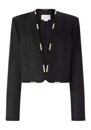 Genny cropped jacket - Black