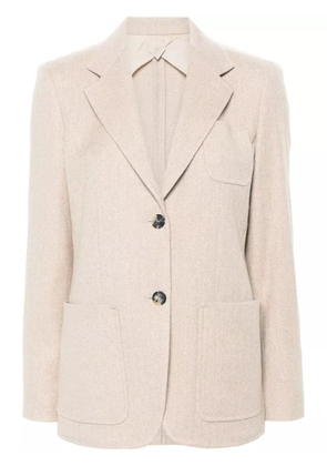 Max Mara Carpi single-breasted blazer - Neutrals