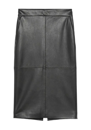 Elisabetta Franchi leather pencil skirt - Black