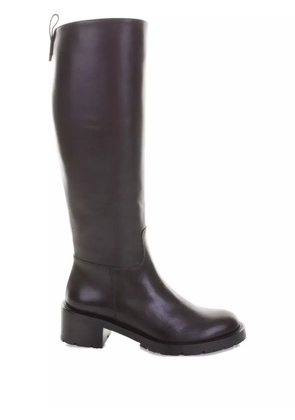 GUGLIELMO ROTTA Colin Ranch leather knee-high boots - Brown