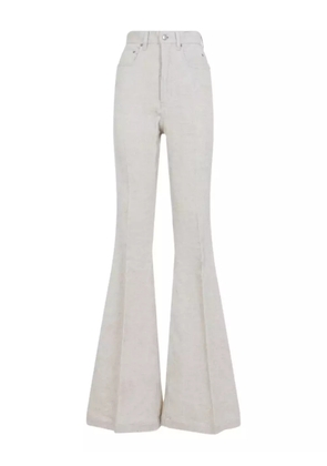 Rick Owens corduroy trousers - White