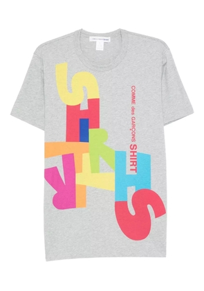 Comme Des Garçons Shirt printed T-shirt - Grey