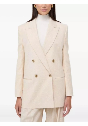BOSS double-breasted blazer - Neutrals