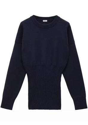 LOEWE logo-patch jumper - Blue