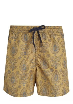4FF paisley-print swim shorts - Neutrals