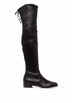 Stuart Weitzman Lowland 30mm thigh-high boots - Black