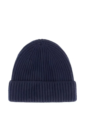 DORIANI ribbed beanie hat - Blue