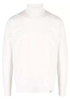 Brioni roll-neck cashmere jumper - Neutrals