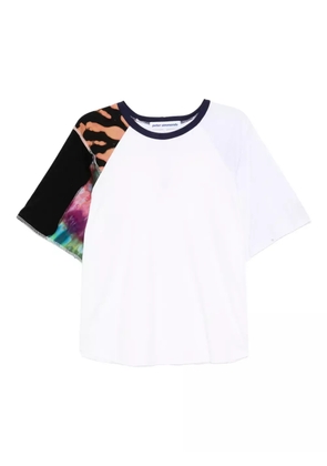 Stain Shade tie-dye T-shirt - White