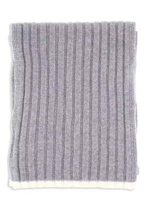 Gran Sasso virgin wool scarf - Grey