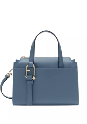 Furla small Nuvola Boston tote bag - Blue