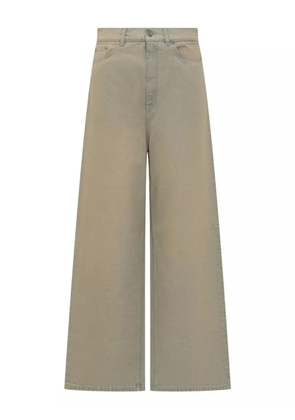 Stella McCartney wide-leg high-rise trousers - Neutrals