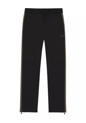 HUGO side-stripe drawstring sweatpants - Black
