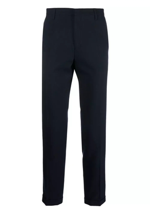 Paul Smith mid-rise straight-leg trousers - Blue