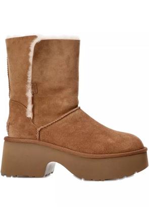 UGG platform suede boots - Brown