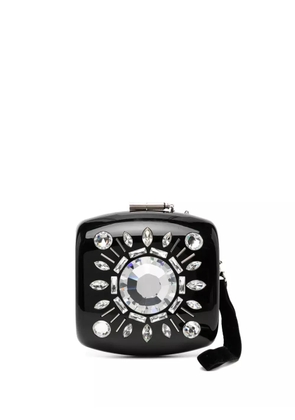 CHANEL Pre-Owned Minaudière jewel clutch resin bag - Black