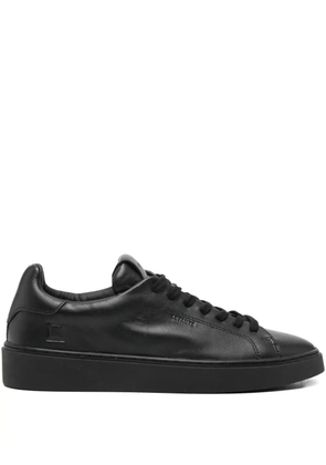 D.A.T.E. leather lace-up sneakers - Blue