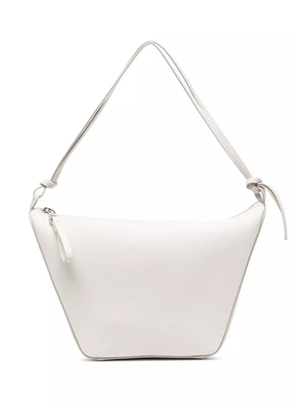 LOEWE mini Hammock Hobo leather bag - White