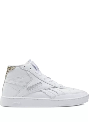 Reebok Club C Form 'White Leopard' high-top sneakers