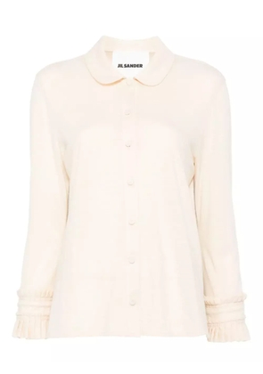 Jil Sander wool-blend shirt - Neutrals