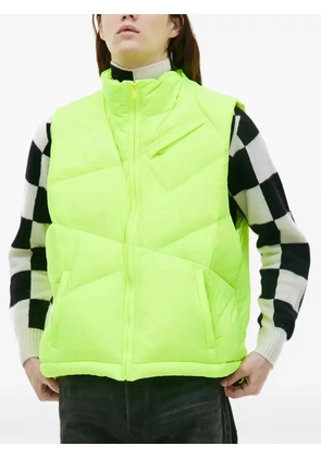 Undercover quilted puffer vest - Yellow