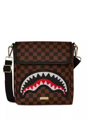 Sprayground Sawtooth Sharks crossbody bag - Brown