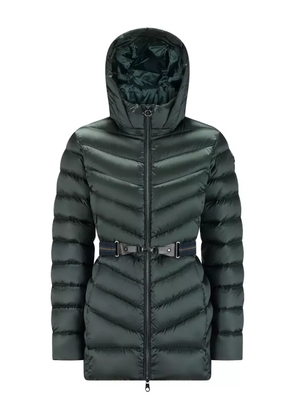 CAPE HORN hooded belted jacket - Green
