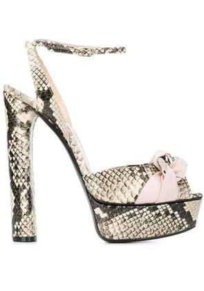 Casadei Flora Hydra sandals - Grey