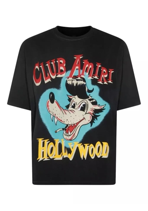 AMIRI Wolf oversized T-shirt - Black