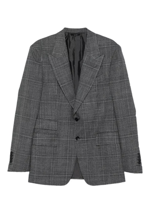 TOM FORD checked blazer - Grey