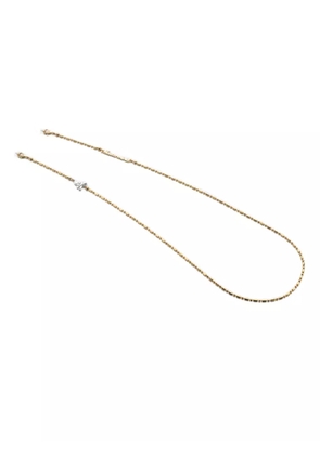 Mastermind World skull-charm glasses chain - Gold