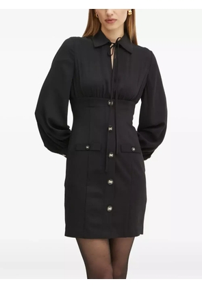LIU JO button-detailed dress - Black