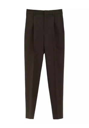 Jacquemus pleated-pocket trousers - Brown