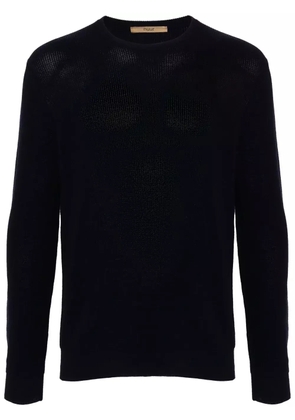 Nuur knitted cotton jumper - Blue