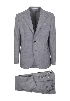 Eleventy single-breasted suit - Grey
