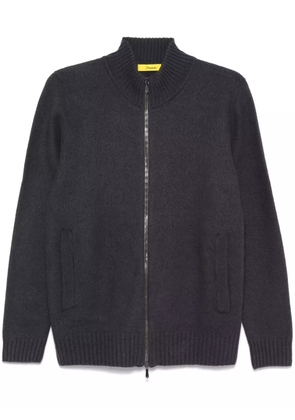 Drumohr zip-up wool cardigan - Grey